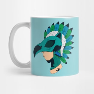 Tribe mask Mug